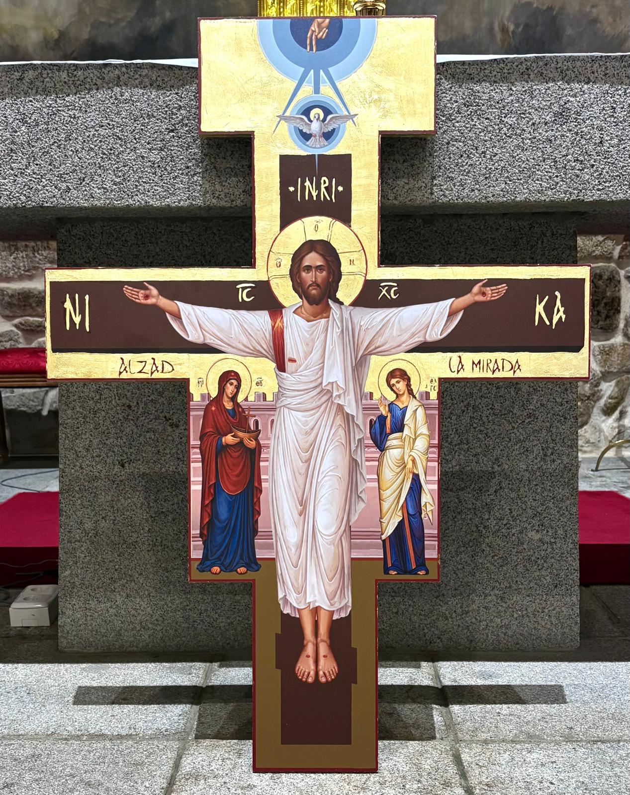 LA CRUZ DE LA VISITA OFICIAL DEL PAPA A ESPAÑA LLEGA A TU PARROQUIA
